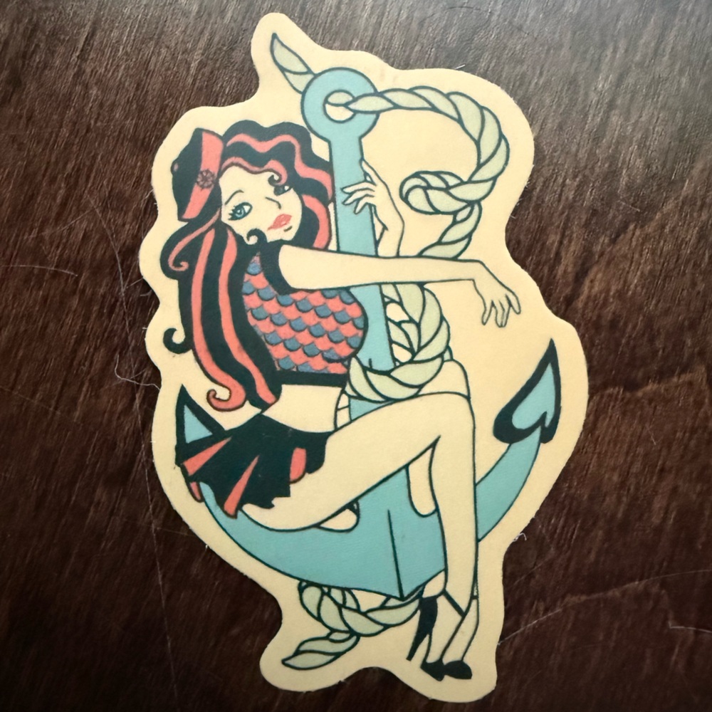 🎀10 for $10🎀 New Vinyl Sticker Pin Up Girl Tattoo Sailor Flapper Mermaid…